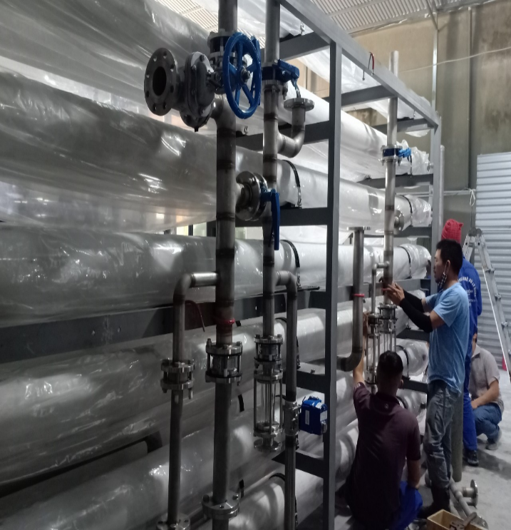 Đội ngũ kỹ sư Habecom chuyển giao công nghệ cho khách hàng