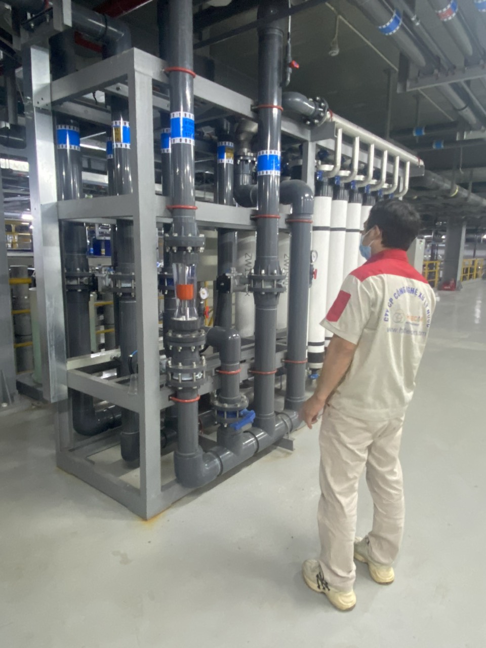 Vận hành thử nghiệm hệ thống lọc nước tự động hóa