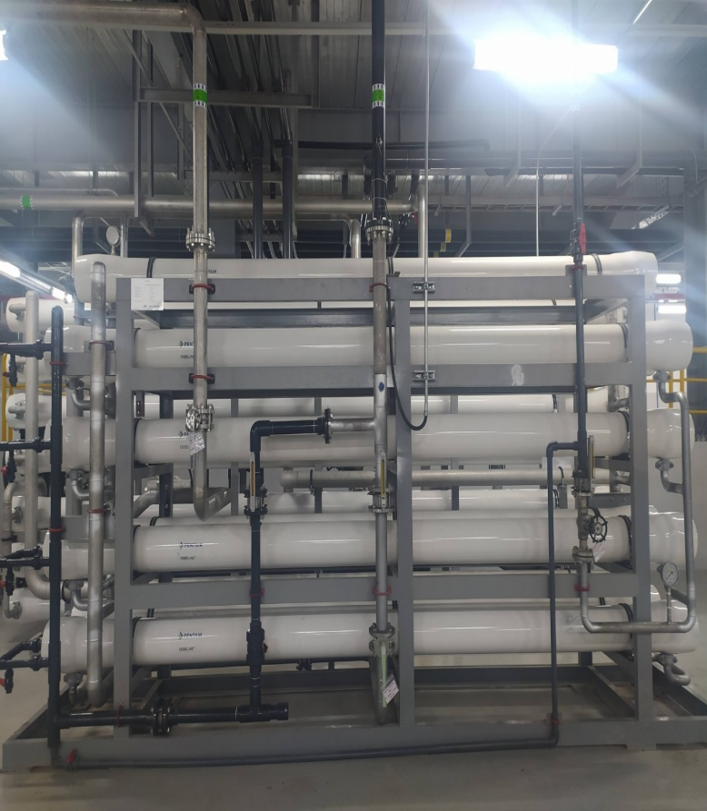 Cụm màng lọc thẩm thấu ngược RO công nghiệp